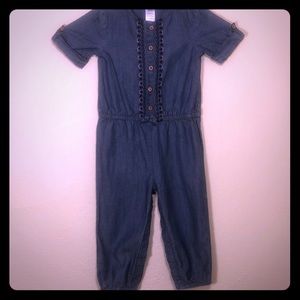 Carter's Denim Jumpsuit